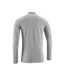 Mens Crossover Long-sleeved Polo Shirt Grey Mascot-2