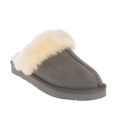 Chaussons raven femme gris EverAu