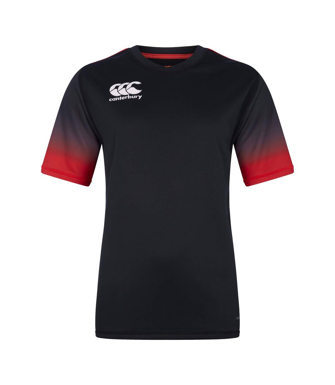 Womens/ladies Club Jersey Black Red Canterbury-2
