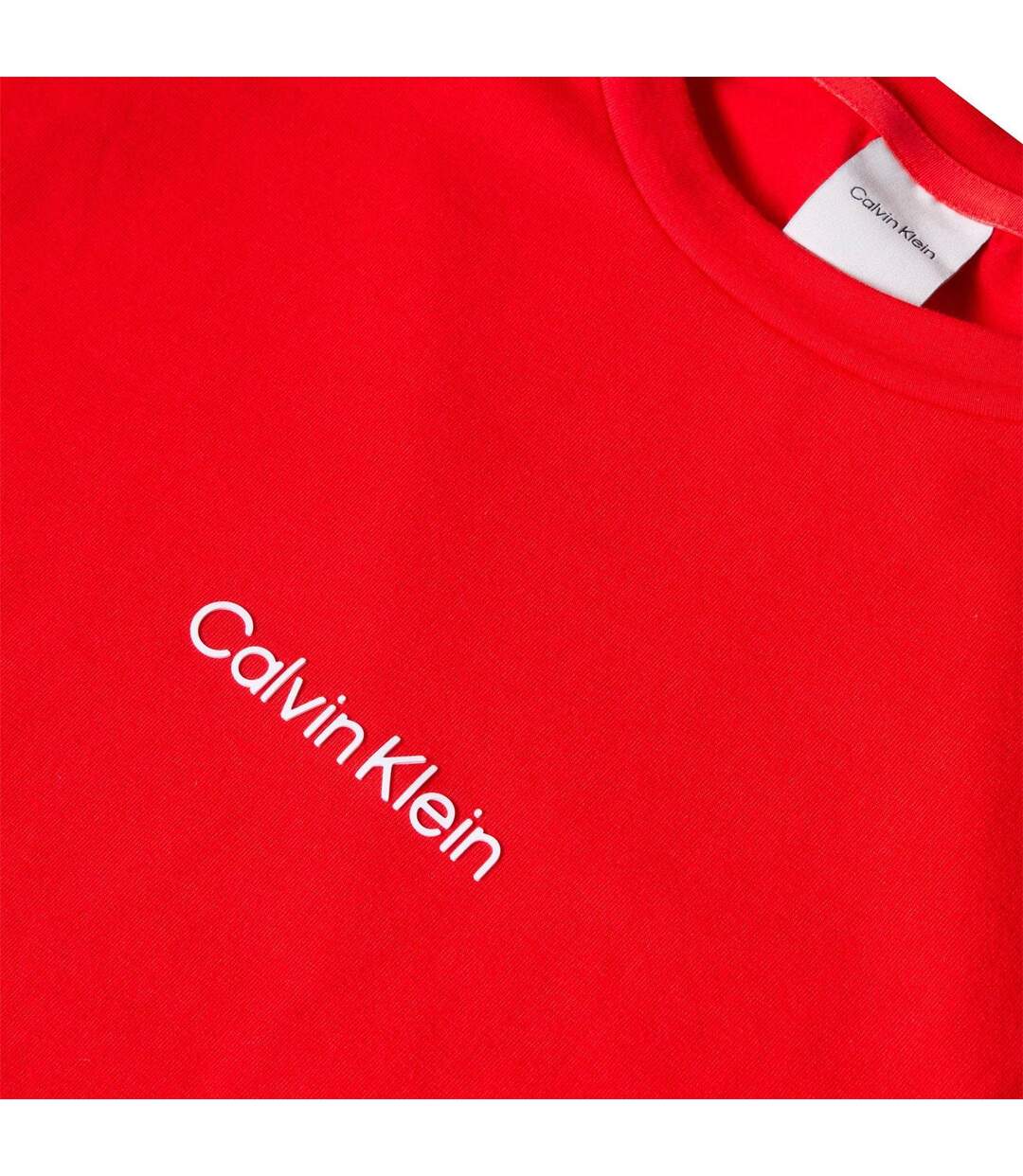 T-shirt Homme Rouge Calvin Klein-4