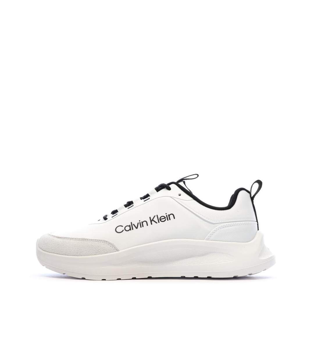 Baskets blanches homme calvin klein jeans light eva-1