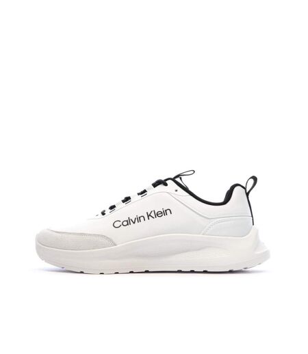 Baskets blanches homme calvin klein jeans light eva