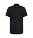Chemise Manches Courtes Homme Noir Seidensticker-1