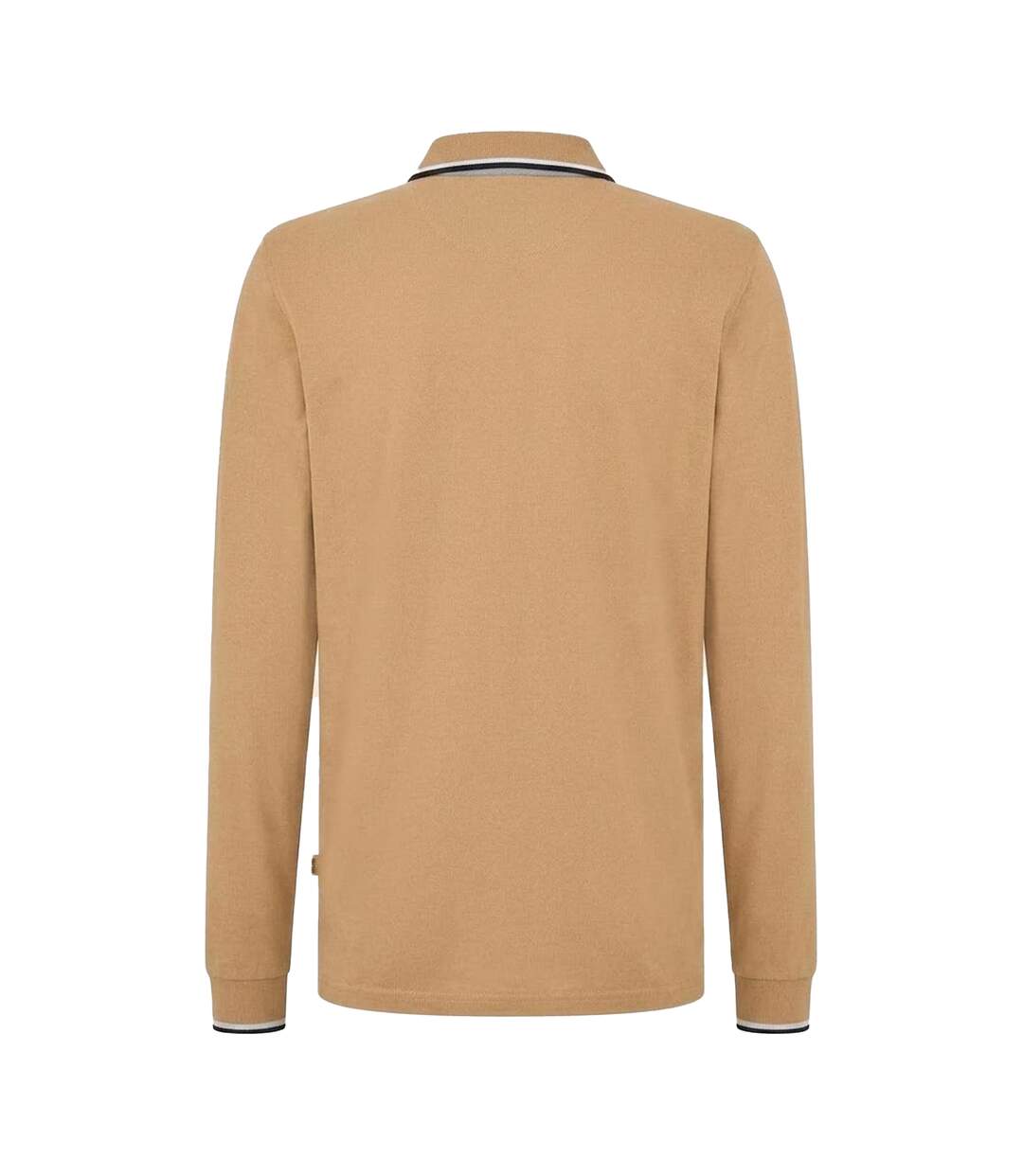 Polo Manches Longues Regent Homme Beige Boss-2