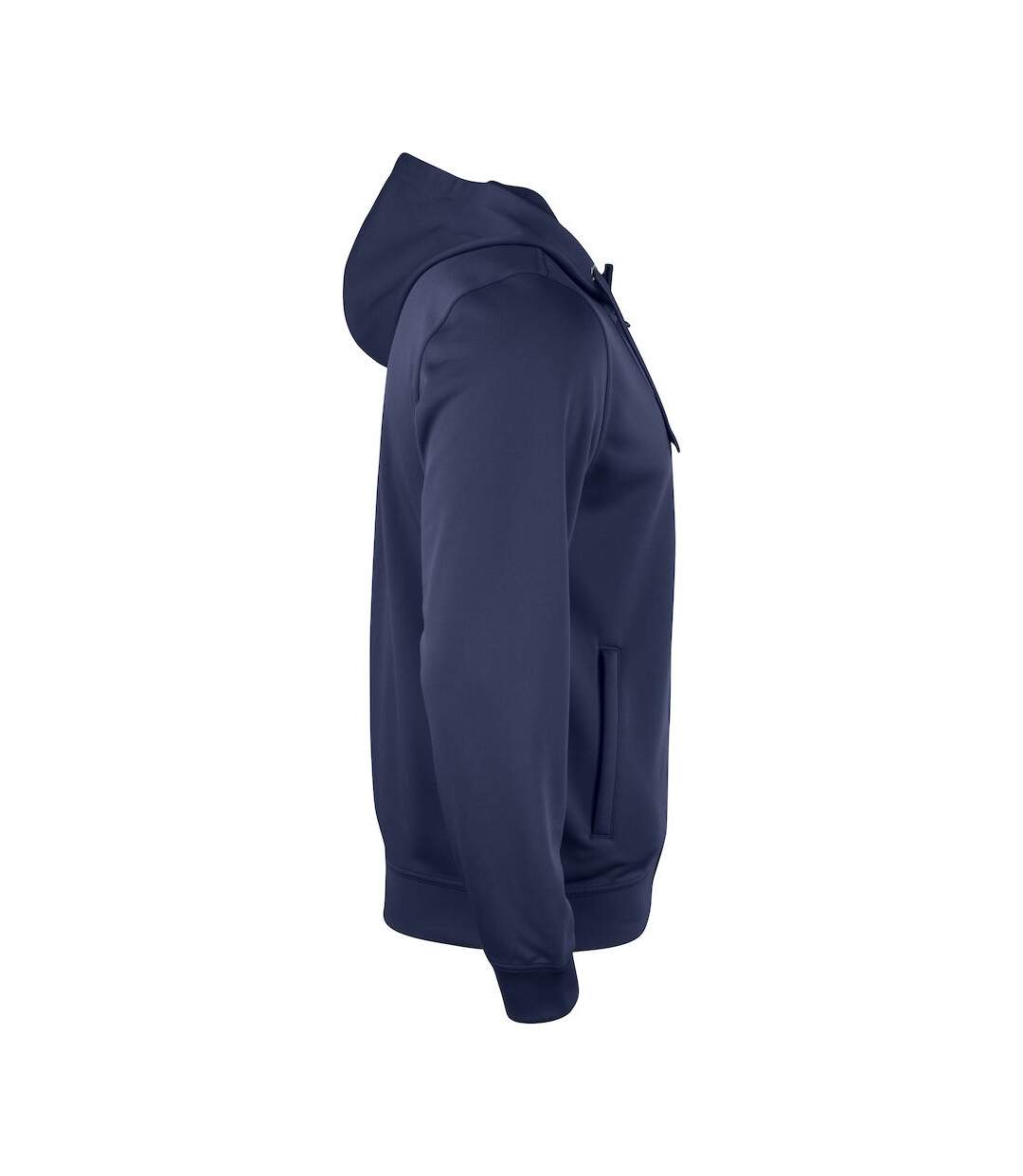 Veste à capuche basic homme bleu marine foncé Clique