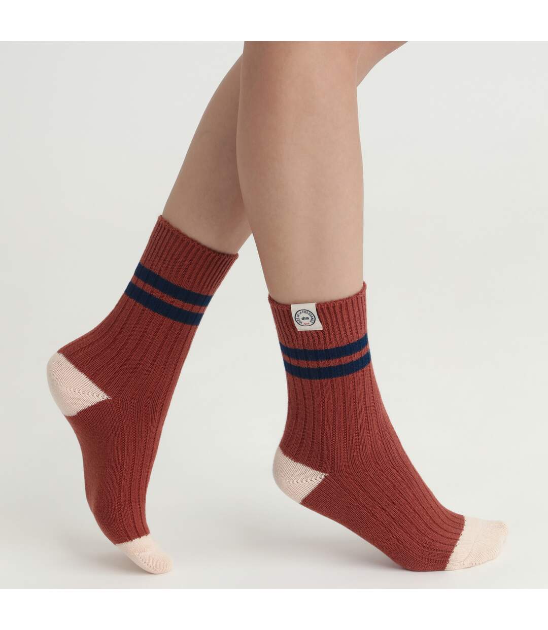 Mi-chaussettes viscose Dim x Inès de La Fressange-2