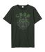 T-shirt Motif/style Serpent Cbgb Adulte Charbon Amplified-1