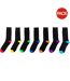 Pack Of 7  Mens Contrast Socks  Classic Black Firetrap-1