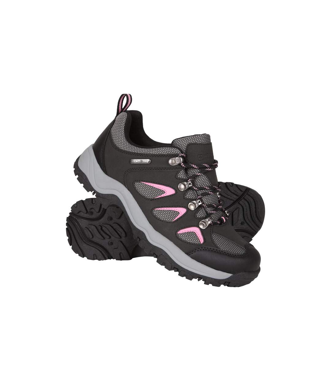 Chaussures De Marche Adventurer Femme Noir Charbon Mountain Warehouse-1