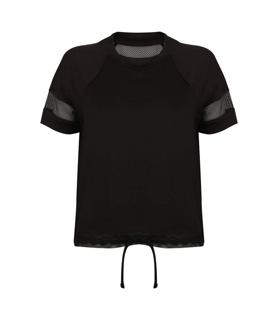 T-shirt over femme noir Tombo