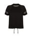 Tombo - T-shirt OVER - Femme (Noir) - UTPC6122