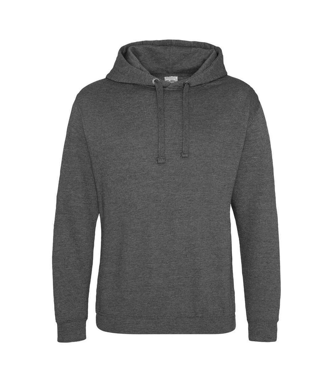 Womens/ladies Epic Hoodie Charcoal Awdis-1