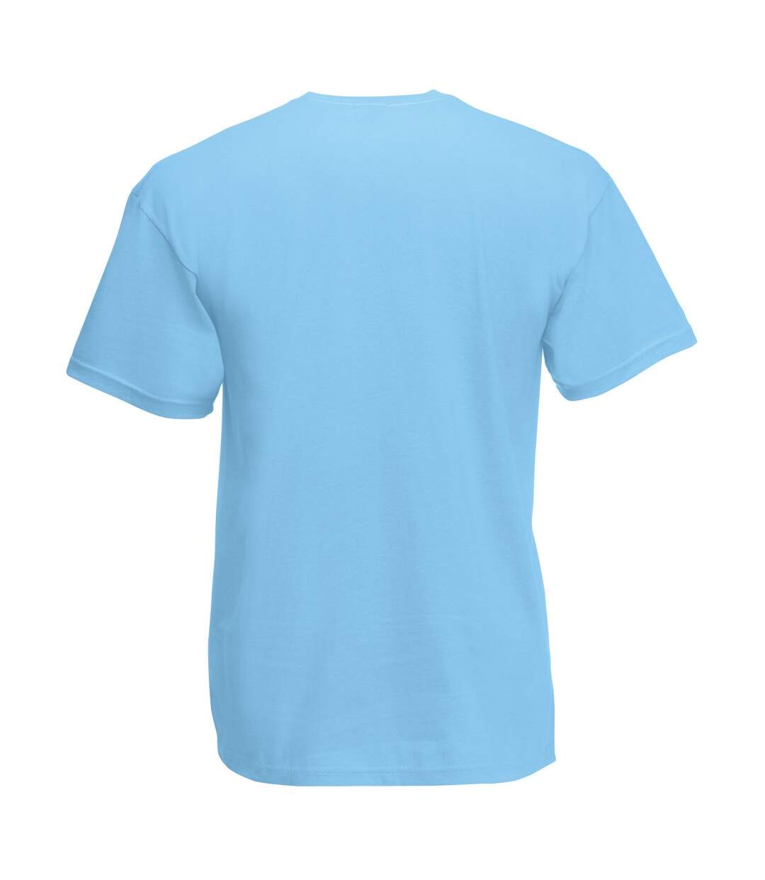 T-shirt manches courtes homme bleu clair Fruit of the Loom