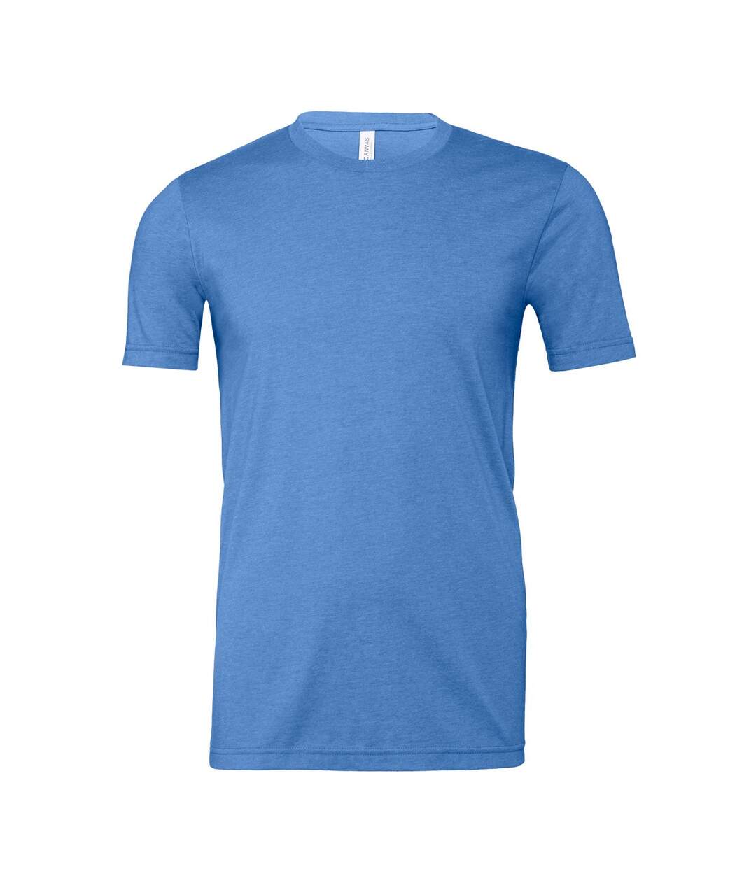 T-shirt adulte bleu vif chiné Bella + Canvas