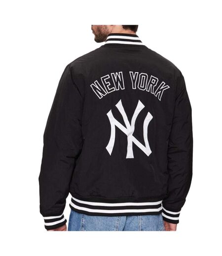 Veste bomber noir homme new era team logo - l