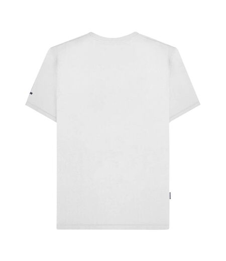 Mens Ss25 Racing Stripe T-shirt White Lambretta