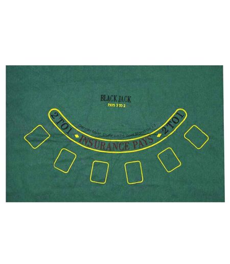Jeu de Poker 200 Jetons 90cm Vert