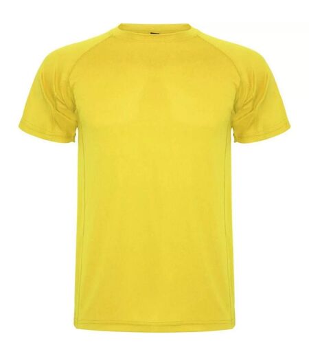T-shirt Montecarlo Homme Jaune Roly Sport