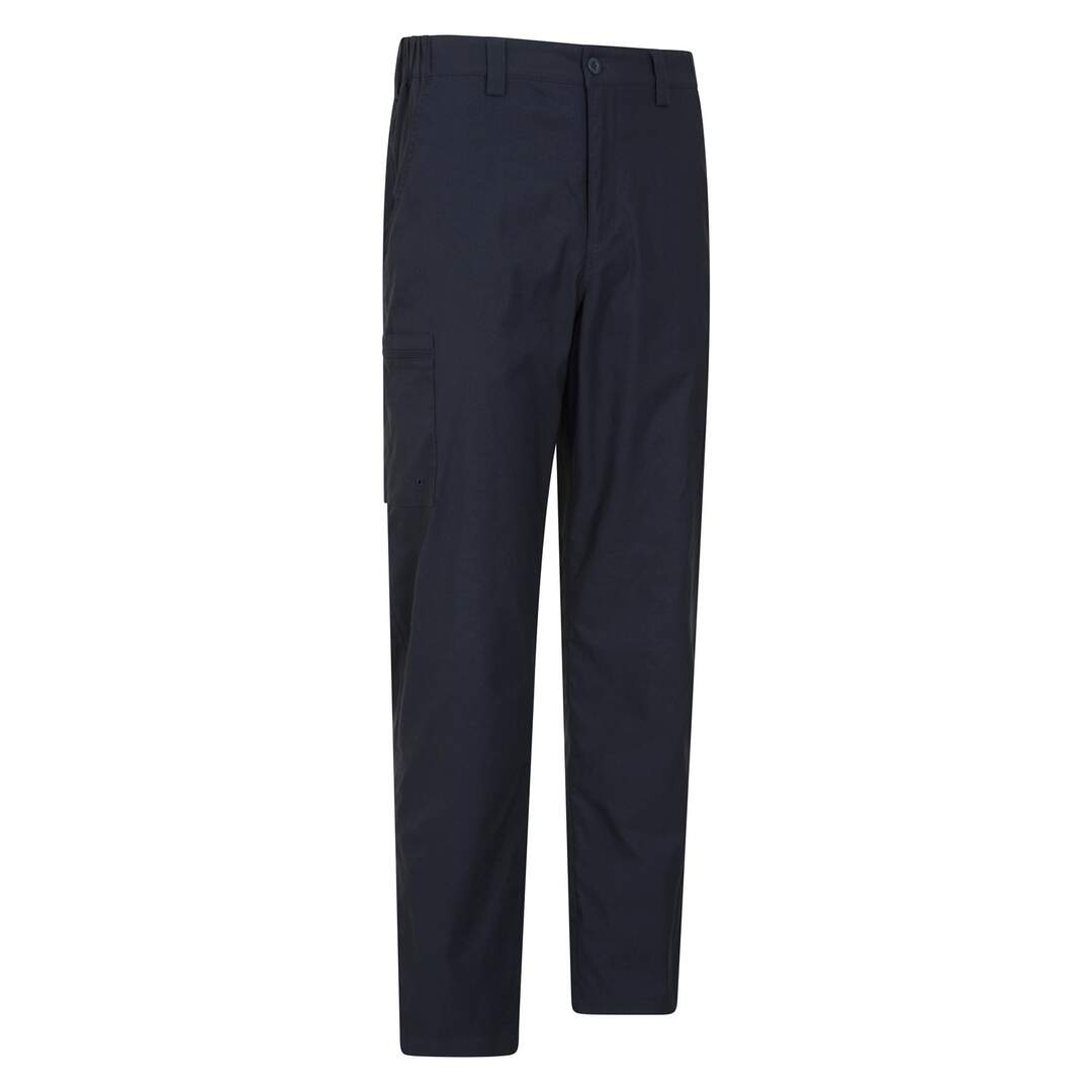 Pantalon trek homme bleu foncé Mountain Warehouse-4