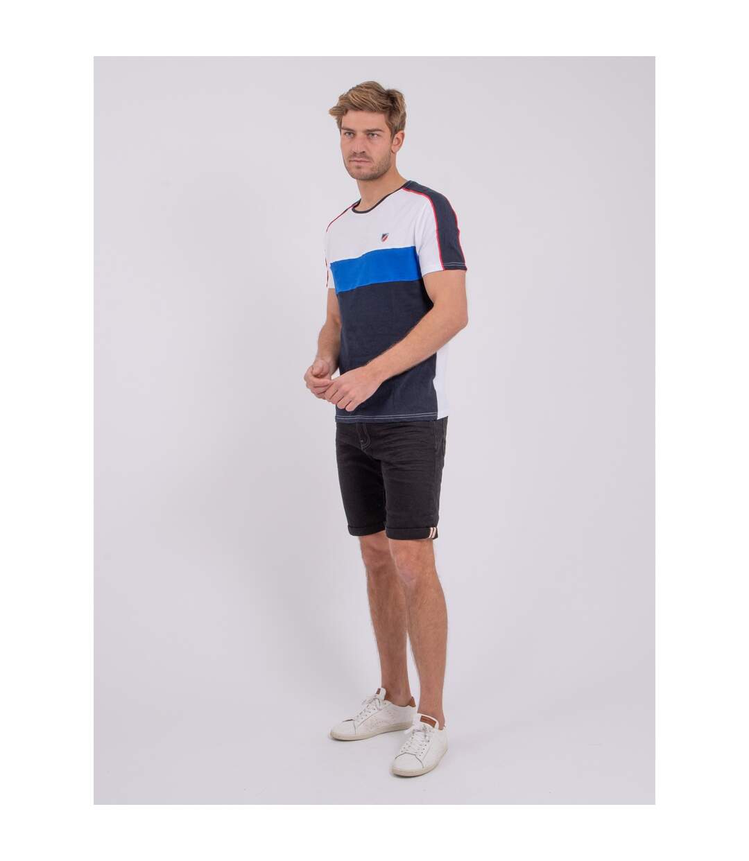 T-shirt col rond pur coton NABALIA-4