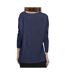 Pull en Maille Marine Femme Only Lamalia - L