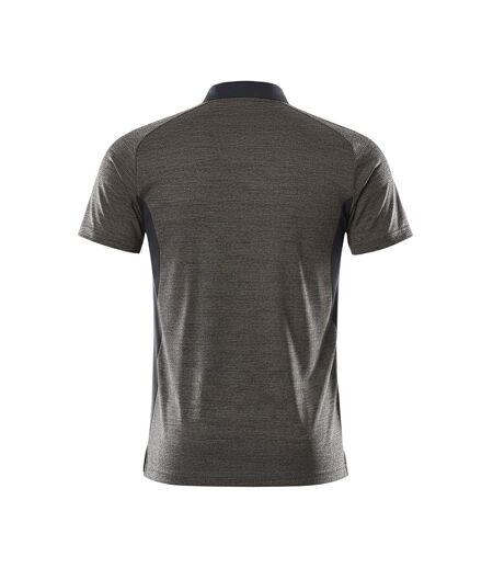 Polo Accelerate Homme Anthracite Foncé Noir Mascot