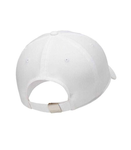 Casquette Sport Motif/style Swoosh Métallique Club Adulte Blanc Nike