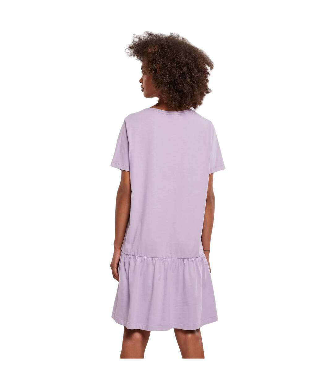 Robe T-shirt Valance Femme Lilas Urban Classics-2