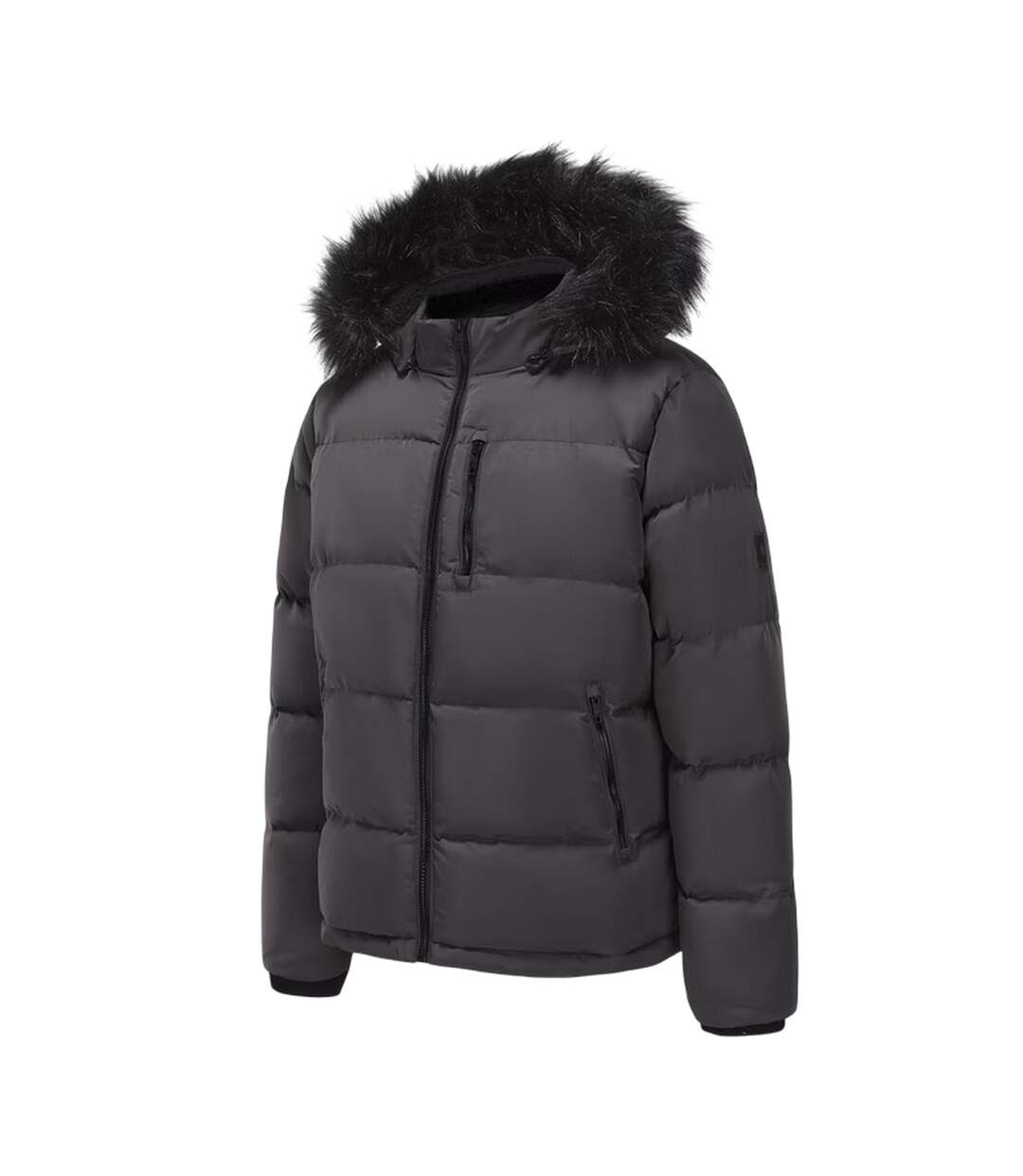 Doudoune Motif/style Bulles Homme Anthracite SoulCal-3
