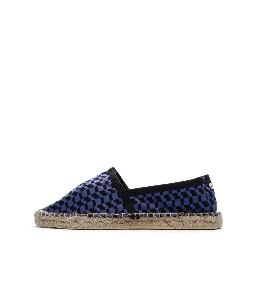Espadrilles damier bleu/noir homme ushuaia dimitri-1