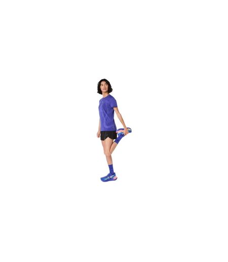 Short De Course Motif/style Logo Femme Noir Asics