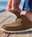 Mocassins Scratchés Style Bateau-3
