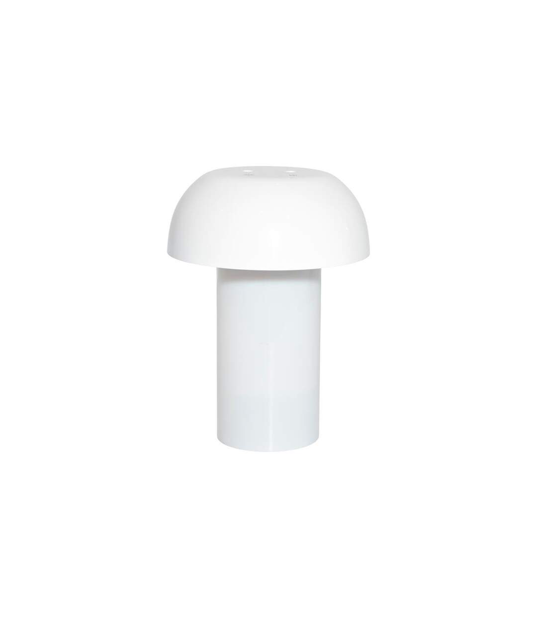 Lampe à Poser LED & Diffuseur Champignon 19cm Blanc-1