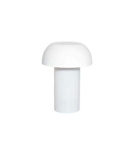 Lampe à Poser LED & Diffuseur Champignon 19cm Blanc