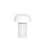 Lampe à Poser LED & Diffuseur Champignon 19cm Blanc-1