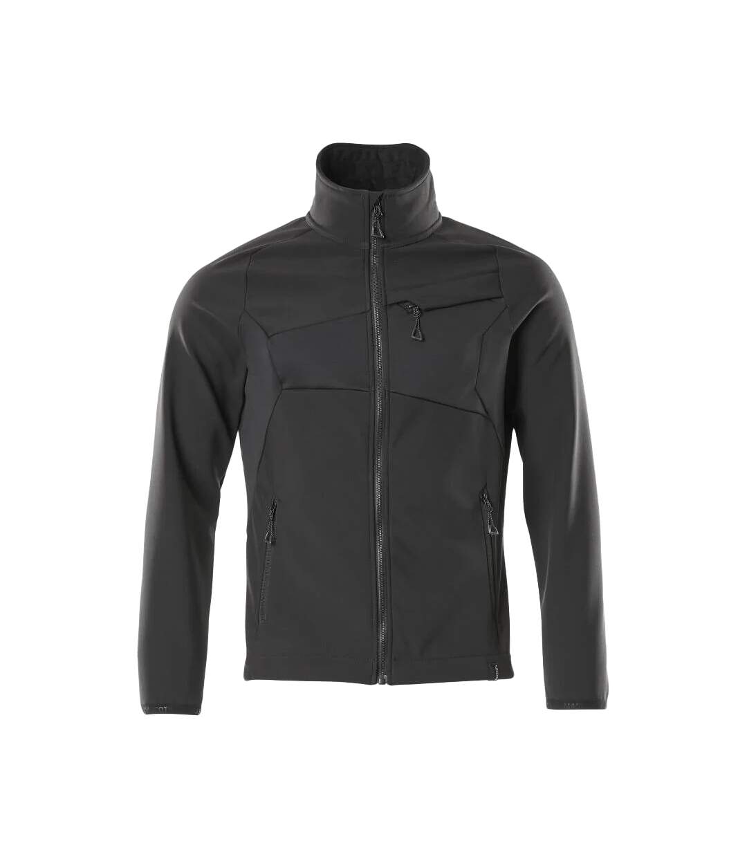 Mens Accelerate Soft Shell Jacket Black Mascot-1