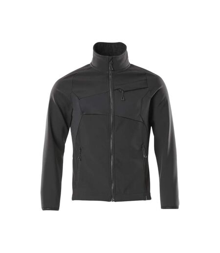Mens Accelerate Soft Shell Jacket Black Mascot