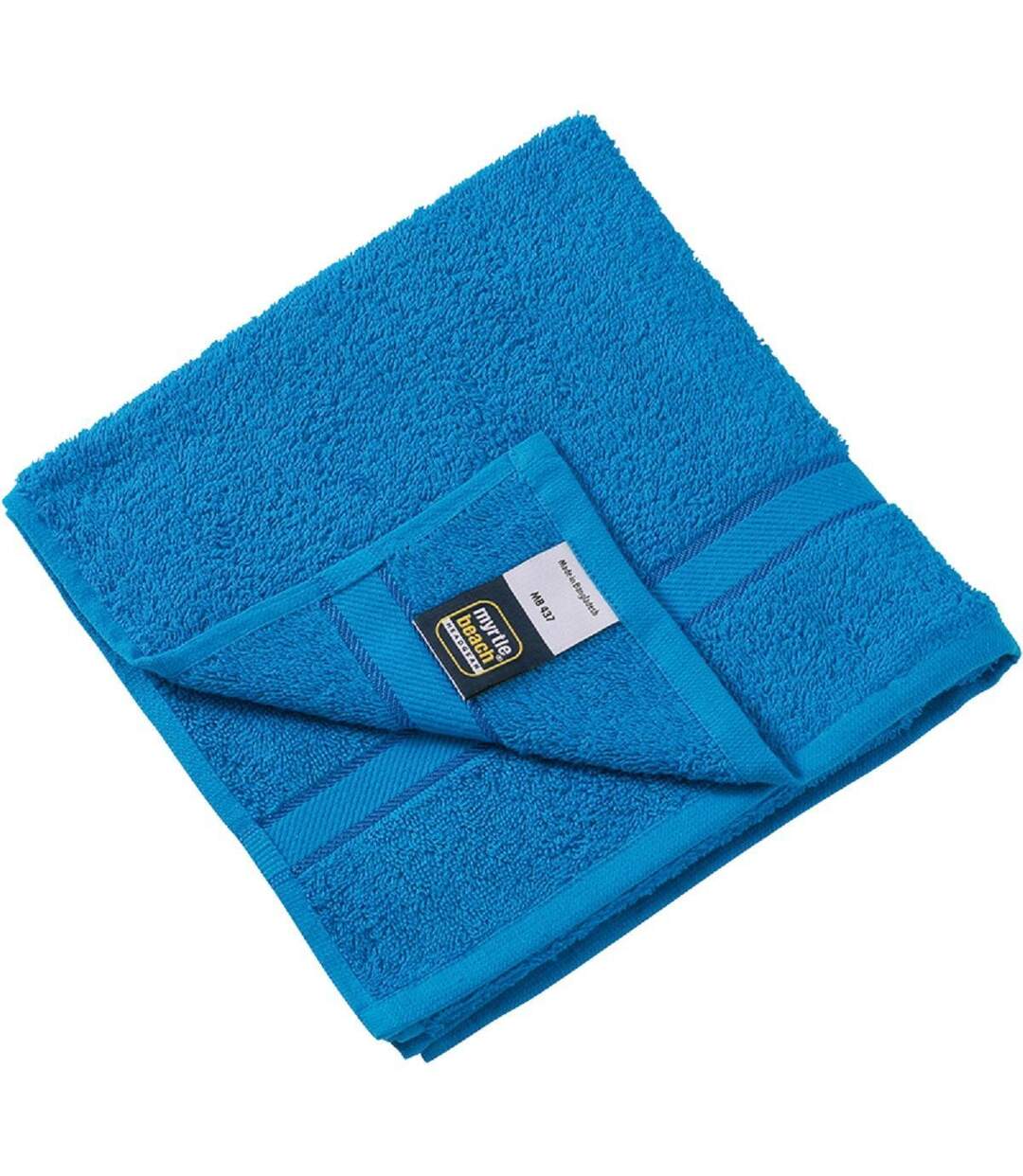 Serviette de toilette - éponge - MB437 - bleu atlantique-1