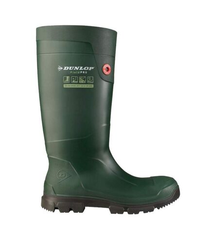 Bottes de pluie purofort fieldpro adulte vert / noir Dunlop