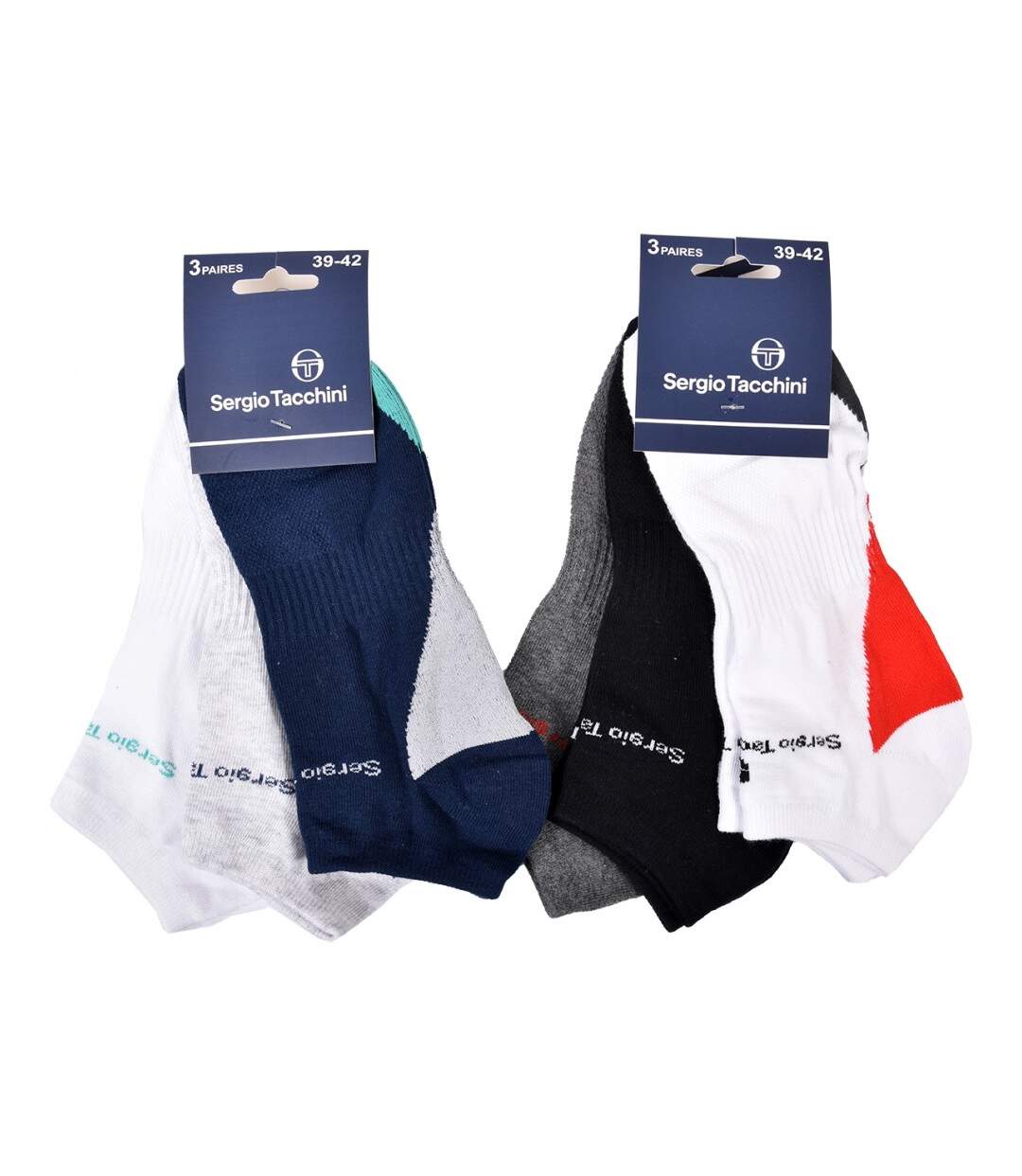 Chaussettes Sergio Tacchini - Pack de 6-4