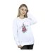 Disney Sweat Womens/Ladies The Nightmare Before Christmas Scary & Bright Sweatshirt (Blanc) - UTBI32002-2