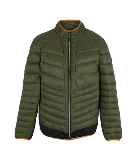Veste Hybride Leedre Homme Vert Kaki Foncé Noir Regatta