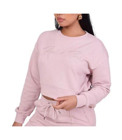 Sweat rose femme project x paris f212103 - l