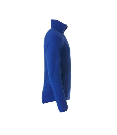 Womens/ladies Basic Polar Fleece Jacket Royal Blue Clique