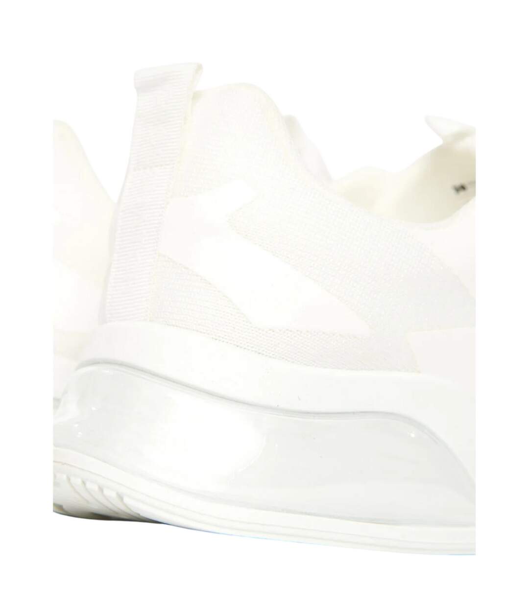 Mens Earsdon Flyknit Trainers White Crosshatch-4