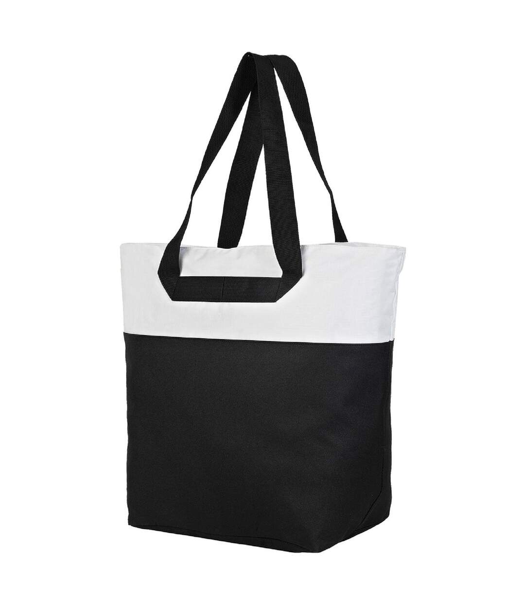 Sac de plage et de loisirs - SH4131 - noir et blanc-2