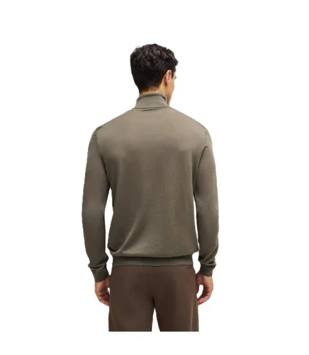 Pull Musso-p Homme Vert Boss