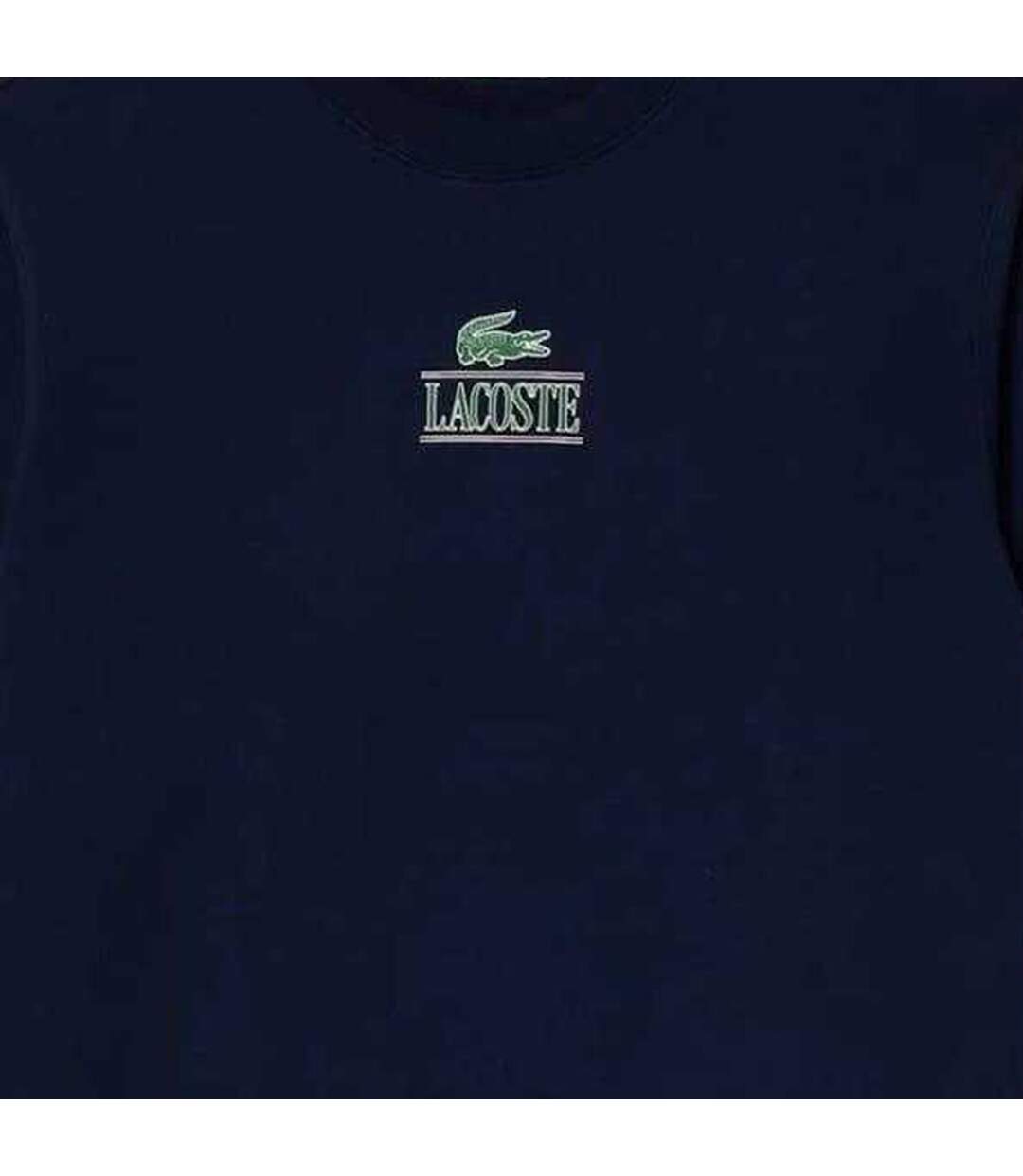 Sweat Motif/style Logo Adulte Bleu Marine Foncé Lacoste-3
