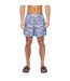 Mens Wave Polyester Regular Summer Swim Shorts Navy Henleys-2