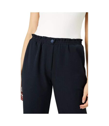 Maine Womens/Ladies Elasticated Waist Slim Leg Sweatpants (Navy) - UTDH6158